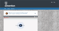Desktop Screenshot of edvention.com